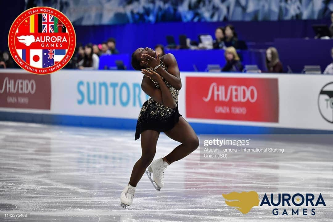 マエ＝ベレニス・メイテさんのインスタグラム写真 - (マエ＝ベレニス・メイテInstagram)「Are you ready for some passion on ice ? 'Cause I am ! Thrilled and excited to take part in the Aurora Games Festival along with an awesome crowd of women, to perform this Saturday the 24th at Times Union Center in Albany. Stay tuned 💫 📸 : #AtsushiTomura」8月23日 9時40分 - mae_meite