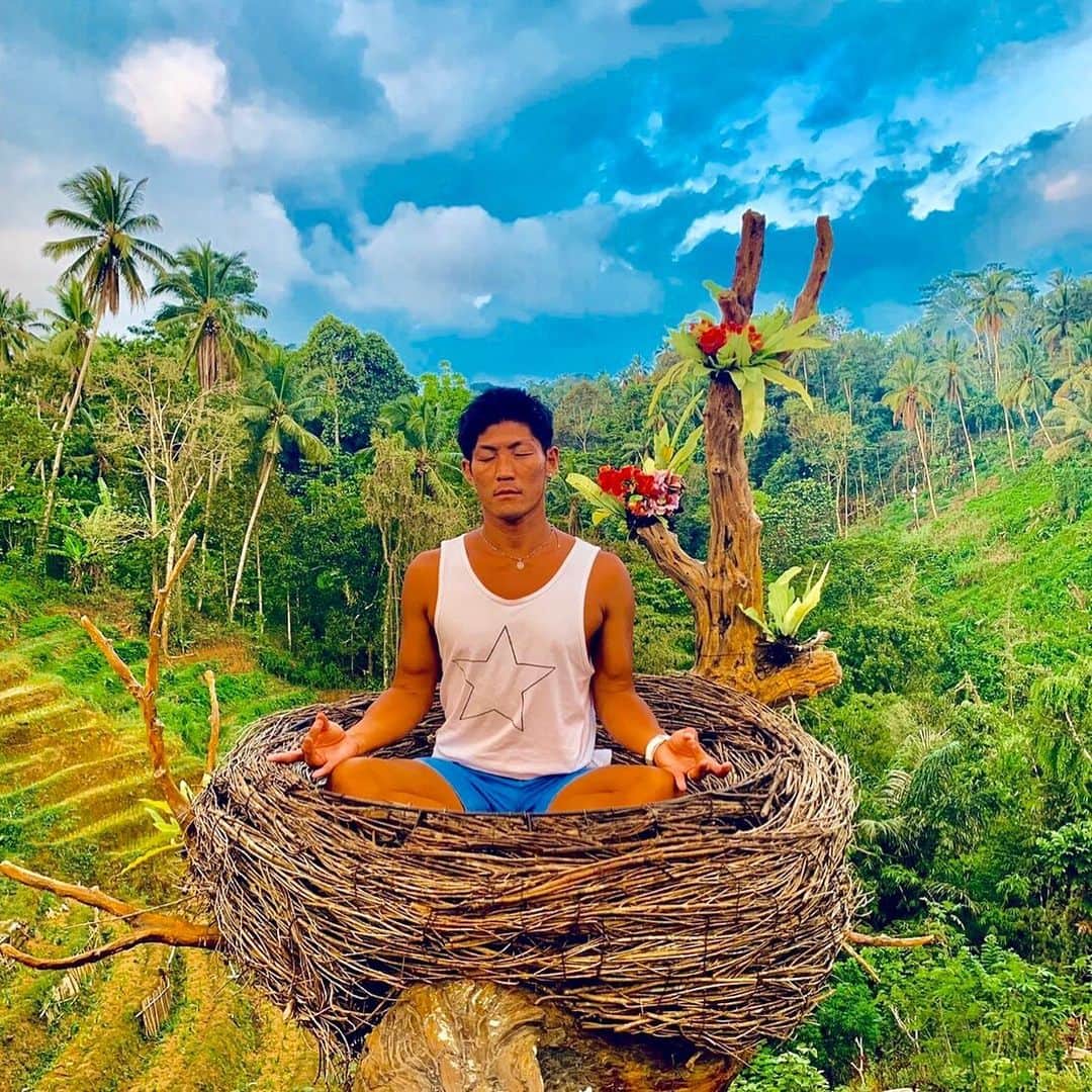 のインスタグラム：「. 😇 #bali #baliindonesia #alohaubud #73r #⭐︎ @alohaubud」