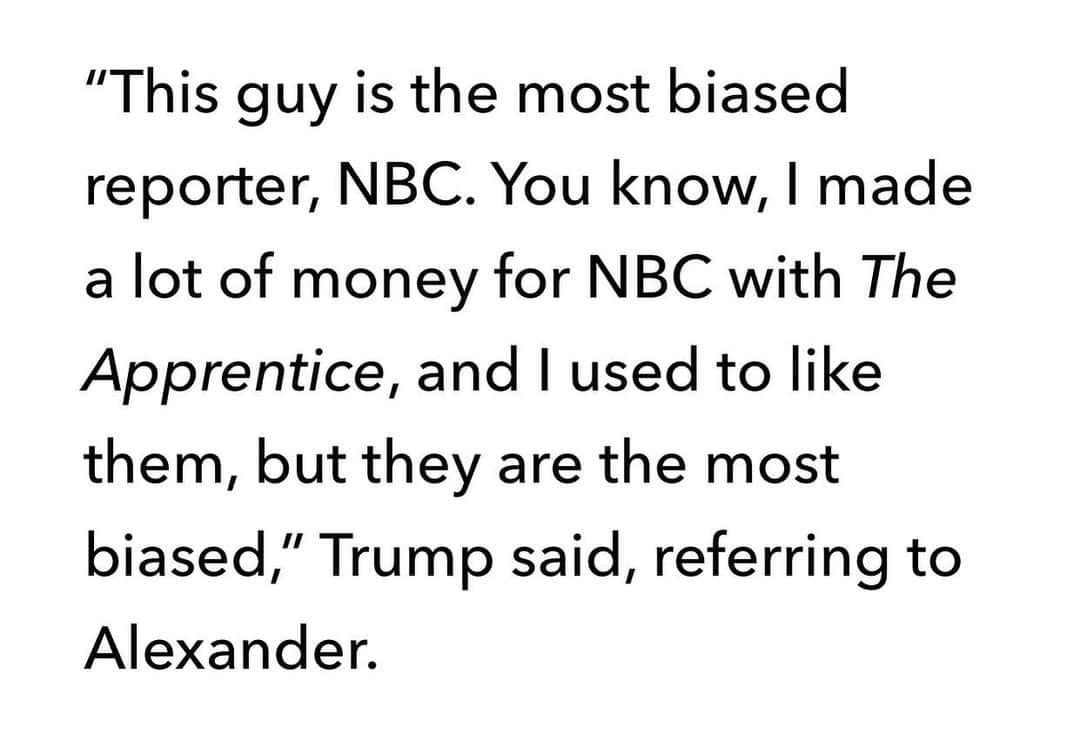 ジョン・ロス・ボウイさんのインスタグラム写真 - (ジョン・ロス・ボウイInstagram)「The President of the United States would like better questions from the network that used to employ him as a game show host.」8月23日 12時59分 - johnrossbowie