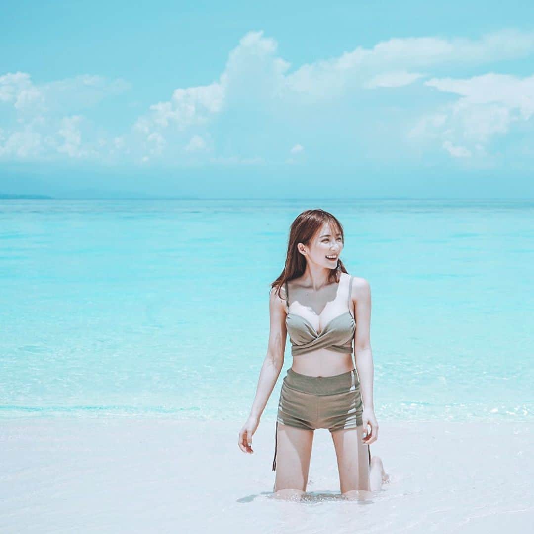 Giann Chanのインスタグラム：「Summer checked ✔️ #Islandlife #summervibes #ctytravelmap #malaysia #Sabah #mantanani」