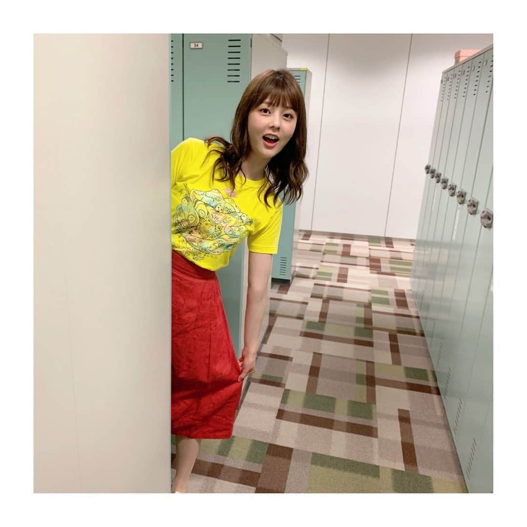 佐藤梨那さんのインスタグラム写真 - (佐藤梨那Instagram)「チャリTシャツ💛  24時間テレビは 明日よる6時30分からです☺️ ＊ #oha4 #ひょっこり #そらジローカラー #ハイジカラー」8月23日 14時01分 - sato_lina