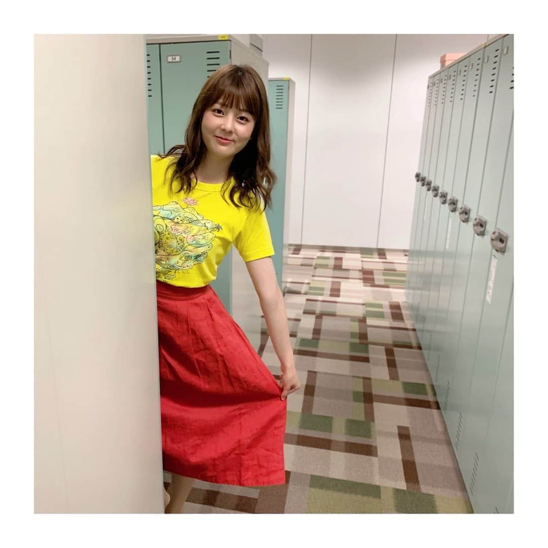 佐藤梨那さんのインスタグラム写真 - (佐藤梨那Instagram)「チャリTシャツ💛  24時間テレビは 明日よる6時30分からです☺️ ＊ #oha4 #ひょっこり #そらジローカラー #ハイジカラー」8月23日 14時01分 - sato_lina