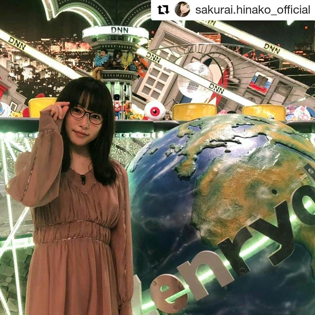 岡山放送さんのインスタグラム写真 - (岡山放送Instagram)「#Repost @sakurai.hinako_official (@get_repost) ・・・ フジテレビ「全力！脱力タイムズ」に出演させていただきます😊  今夜23時からです！  シュールすぎて、 とても不思議な空間でした、、、 張り切ってモノマネしたので、ぜひご覧ください！  #全力脱力タイムズ  #ヤヌスの鏡  #fod  #troisiemechaco  #フジテレビ系列#FNS#8ch#OHK#岡山放送」8月23日 15時09分 - ohk_official