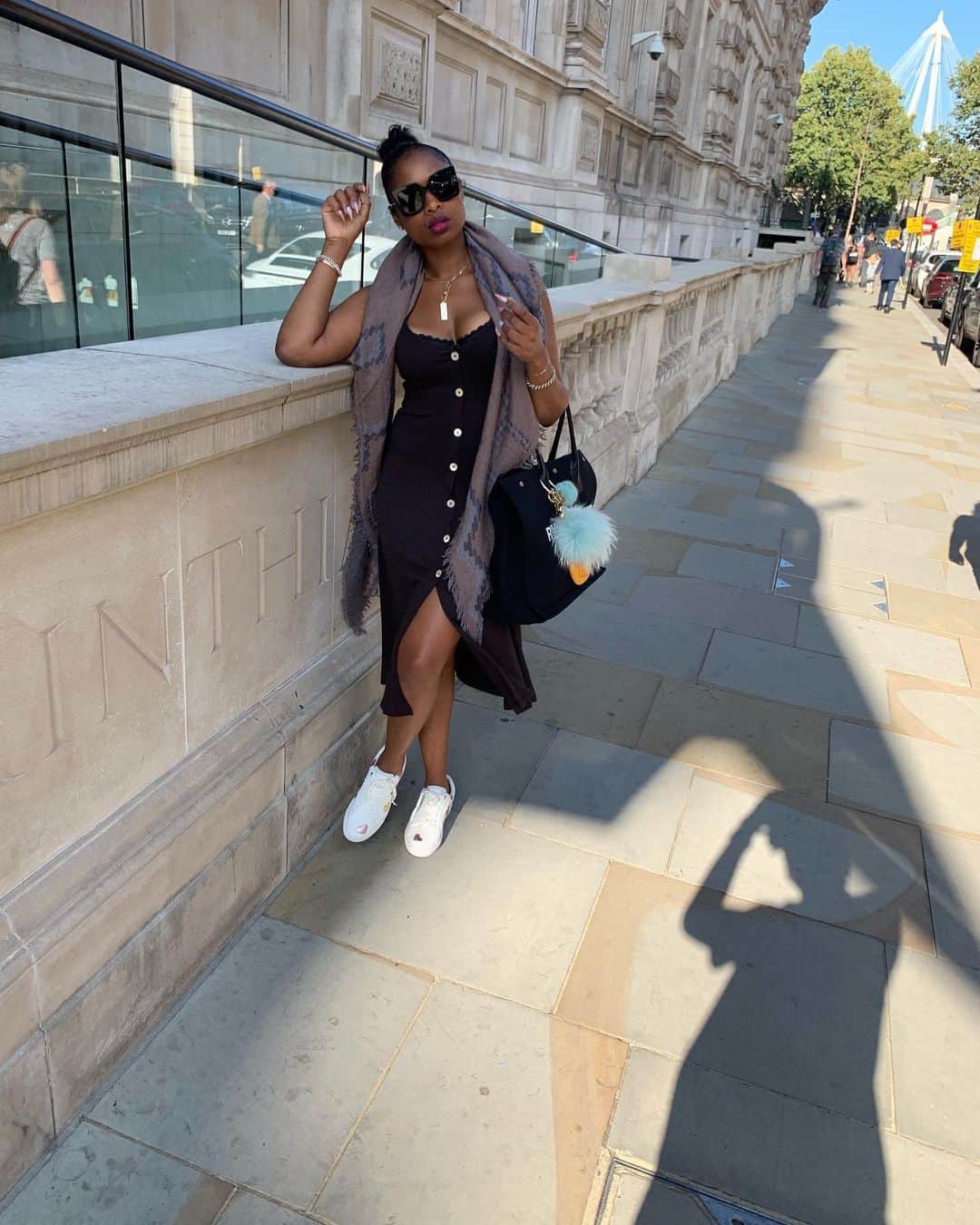 ジェニファー・ハドソンのインスタグラム：「Awhh it feels good to be home ! #uk」