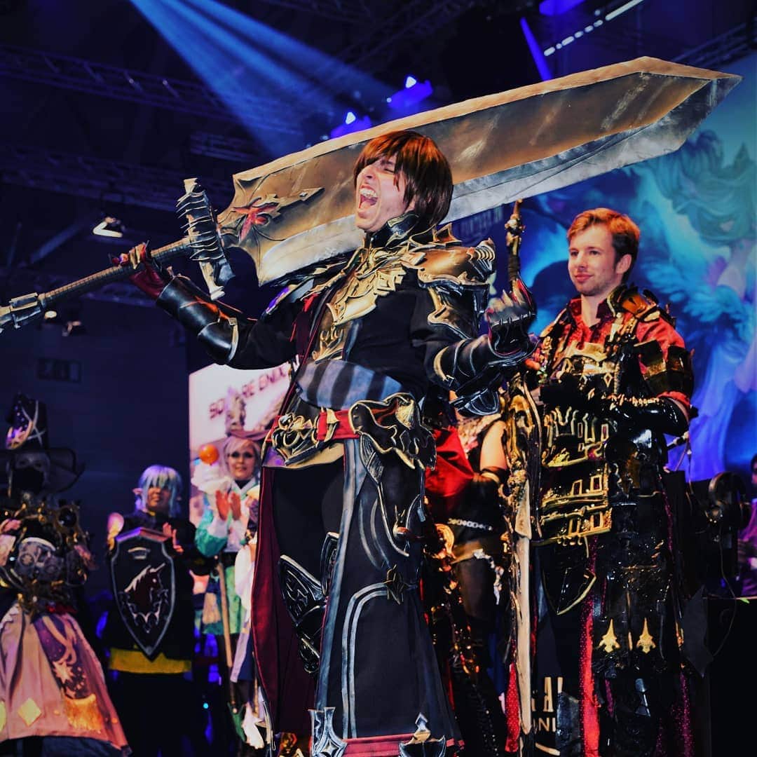 FINAL FANTASY XIVさんのインスタグラム写真 - (FINAL FANTASY XIVInstagram)「Congratz to all the participants and winners of the #FFXIV Cosplay Contest at #gamescom2019!」8月24日 1時13分 - ffxiv