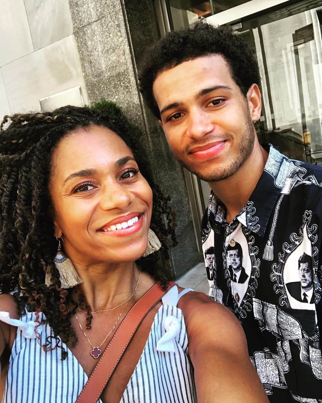 Kelly McCrearyさんのインスタグラム写真 - (Kelly McCrearyInstagram)「#fbf to precious quality times in NYC with the nephew @colemahatmccreary, whose karaoke performances on this visit were some of his finest. 👌🏾 #proudauntie」8月24日 1時28分 - seekellymccreary