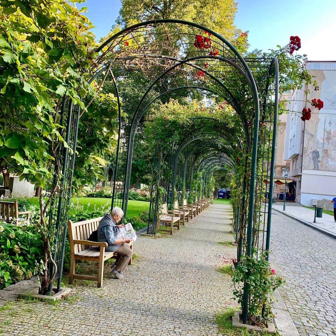 北口榛花さんのインスタグラム写真 - (北口榛花Instagram)「いつもは練習で来てたPlzeň に 今日は電車で一人旅。  練習で来ててもみない風景。  気づいたら時間に追われてて、マリオネット見るの忘れてたし、おしゃれなカフェに居座る時間もなかった。笑笑 次はもっと早くいって遅く帰るべし。笑笑」8月24日 2時20分 - giantbaby_paru