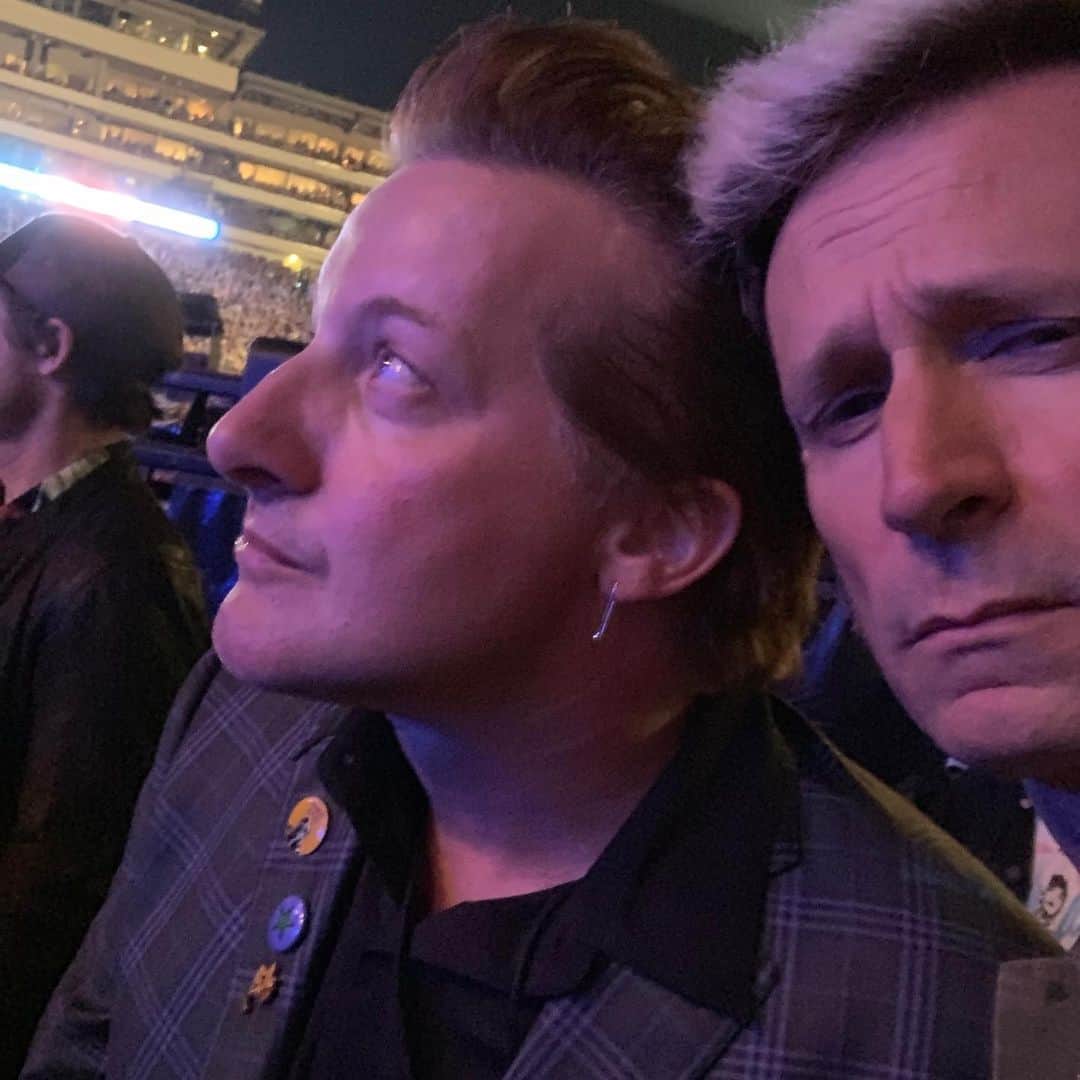 トレ・クールのインスタグラム：「Thanks @therollingstones for the great show last night! #stadiumrock」