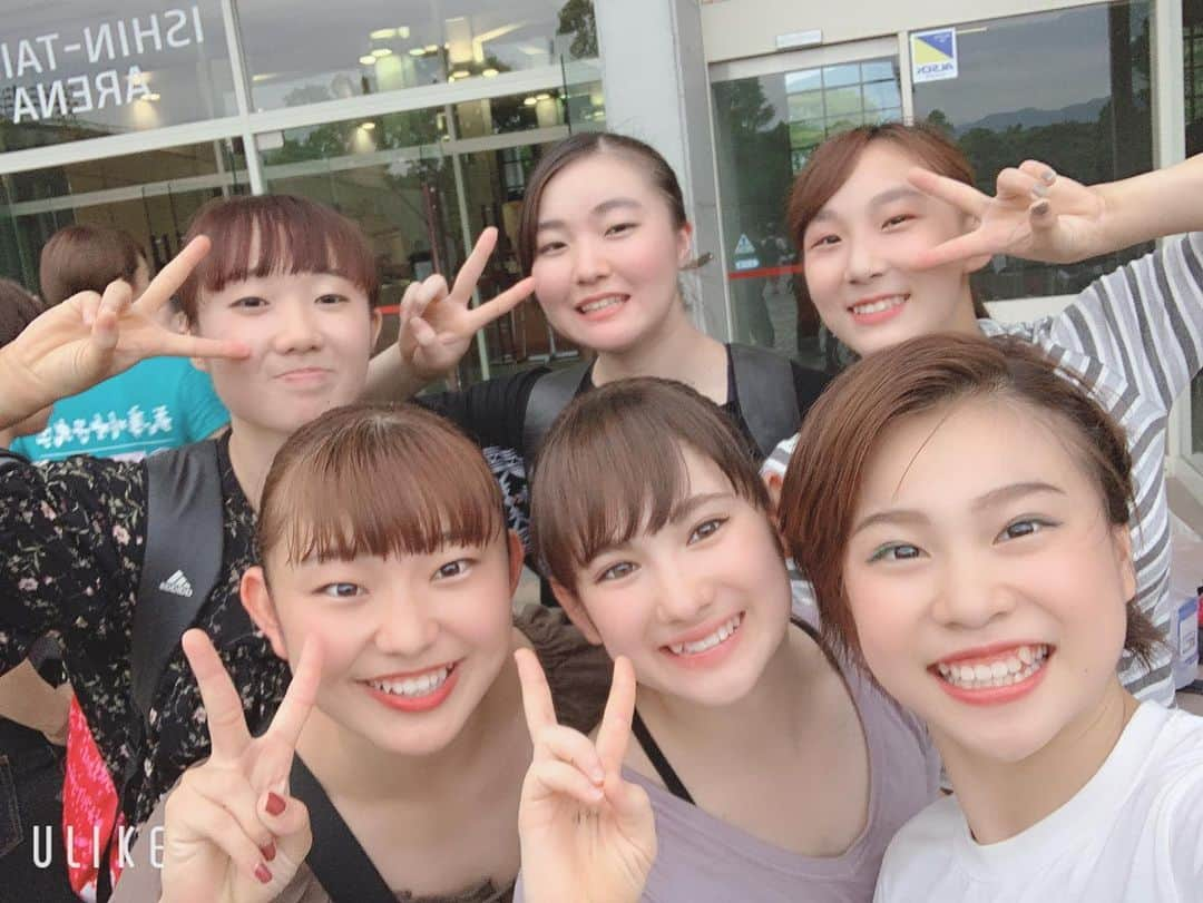 杉原愛子さんのインスタグラム写真 - (杉原愛子Instagram)「☆2019.08.21☆  全日本インカレ応援ありがとうございました✨🙇‍♂️ ユニバーが終わってからあまり練習が詰めてない状態での試合で団体2位個人総合優勝することが出来ました！家族やコーチ、トレーナー、武庫女の皆さん、応援してくれてる皆さんのサポート等がありいい結果が残せました！ありがとうございます😊☺️ 次は世界選手権!!いいコンディションで試合が出来るよう頑張りますのでこれからも応援よろしくお願いします😊🙌🙇‍♂️ そして....... 美波さんお疲れ様でした💓 引退試合一緒に試合出来てめっちゃ嬉しかったです☺️美波さんがキャプテンで武庫女らしさが出てた試合になったと思います🧡ありがとうございました😊☺️美波さんが残してくれたものを大切に受け継いで頑張りますね😆  最後にやっと同期の集合写真とれた😂これからもよろしくね☺️ 皆さんショートヘアーはどうでした？😊💇」8月23日 18時49分 - aiko_sugihara