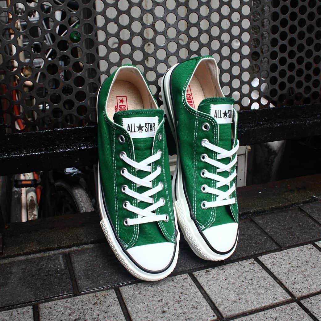 KICKS LAB. [ Tokyo/Japan ]さんのインスタグラム写真 - (KICKS LAB. [ Tokyo/Japan ]Instagram)「CONVERSE l "ALL STAR J OX MADE IN JAPAN 日本製"  Green l Available in Store. #KICKSLAB #キックスラボ」8月23日 21時10分 - kickslab