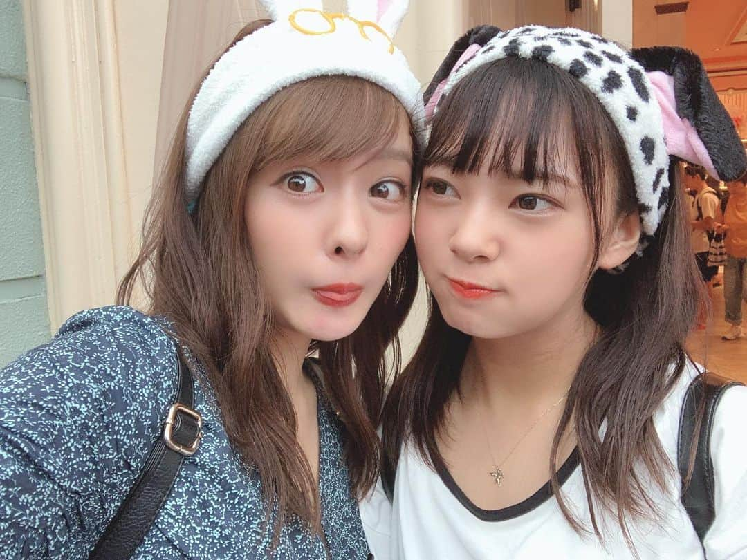 山田菜々さんのインスタグラム写真 - (山田菜々Instagram)「#Disneyland 👯‍♀️🌹✨」8月23日 21時24分 - tannana.yamada