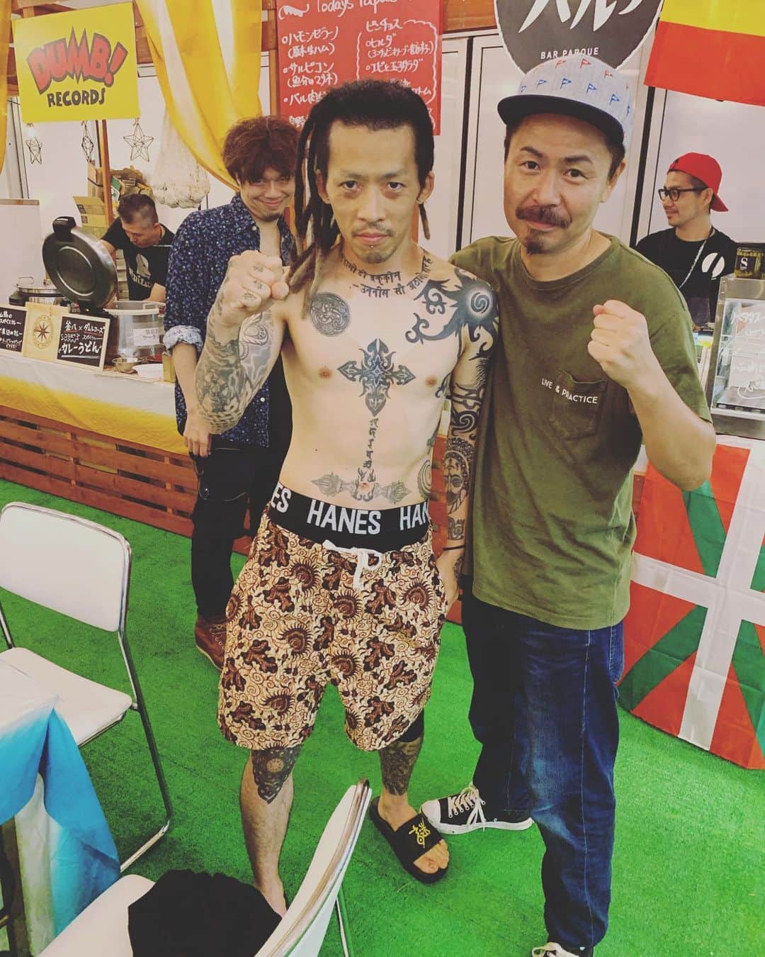こーいちのインスタグラム：「山口県のフェスにフリーいた。  #ワイルドバンチ #最後まで残ってくれたみんな #ありがとやで」