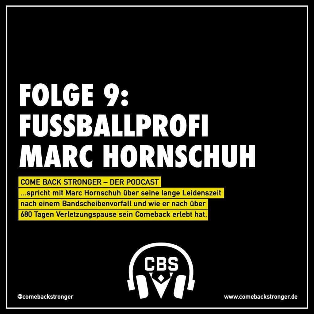 のインスタグラム：「Ab heute könnt Ihr den neuen Podcast von @come.back.stronger und mir hören. 💪🏼💪🏼💪🏼 link in bio」