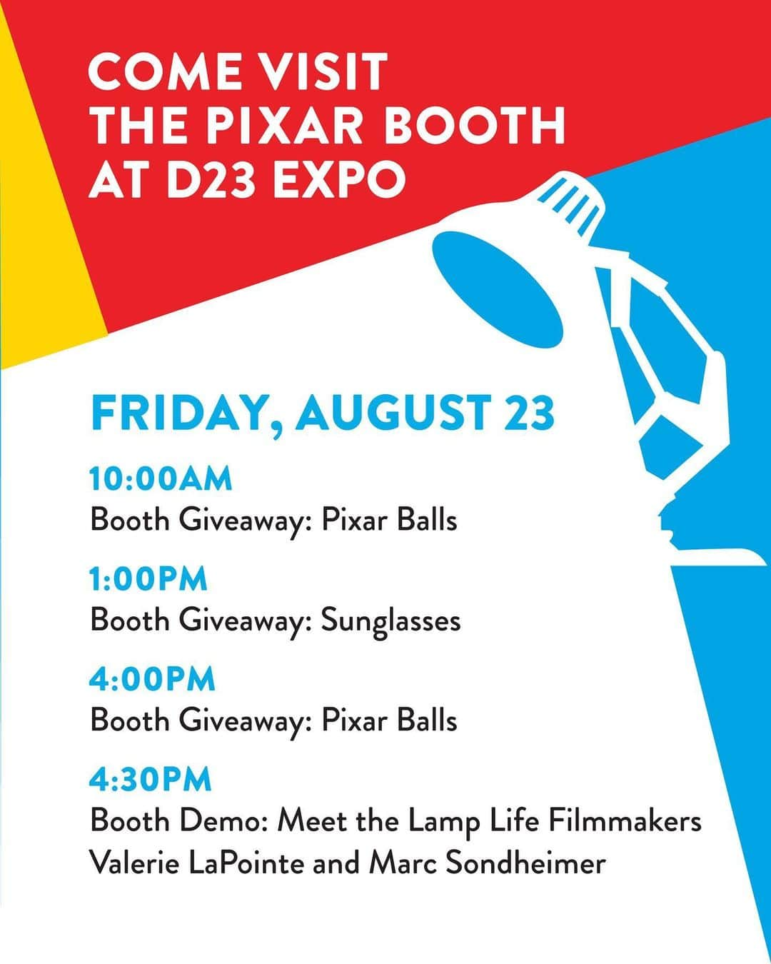 Disney Pixarさんのインスタグラム写真 - (Disney PixarInstagram)「Directive: Visit the Pixar Booth at #D23Expo! What are you most looking forward to seeing this weekend?」8月23日 23時01分 - pixar