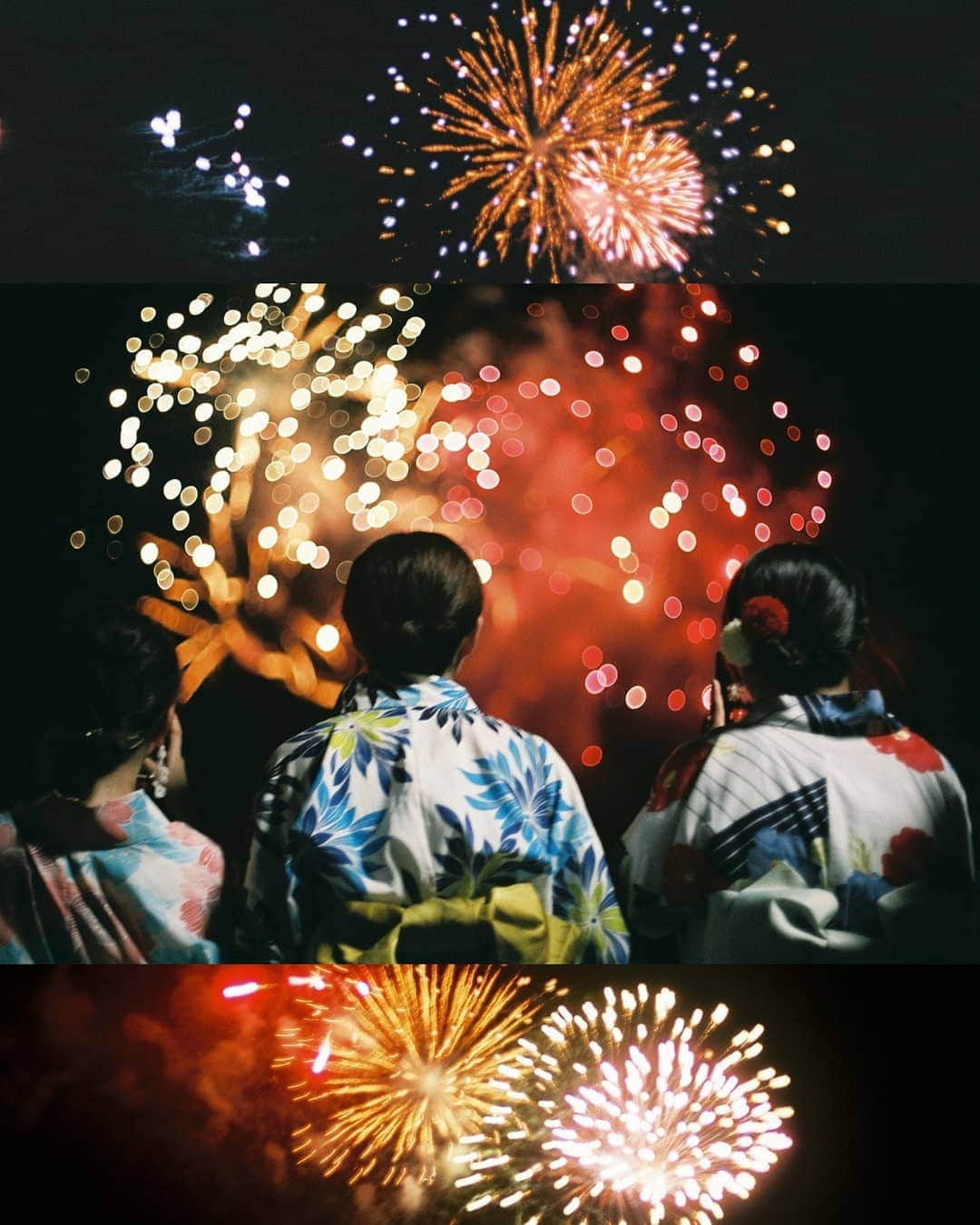 もろんのんさんのインスタグラム写真 - (もろんのんInstagram)「夏、浴衣、花火。 人生初。フィルムで花火挑戦したよ。 綺麗に撮れててうれしい。 . 📷PENTAX SP/supertakumarf1.4 50mm」8月23日 23時27分 - moron_non