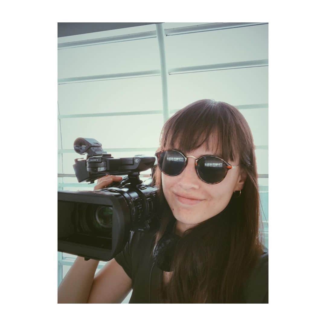 中井ノエミのインスタグラム：「When people ask if you’re in a relationship: thanks but I have my 🎥 💛 . . . #apparentlyitssummer #apparentlyitsholidayseason #travelbuddy #cameramama #documentary #femalefilmmaker #femalefilmmakerfriday  #femaledirector #filmmaking #camera #selfshooting #travel #shortfilm #eurasian #cinema #behindthescenes #baftacrew #womeninfilm」