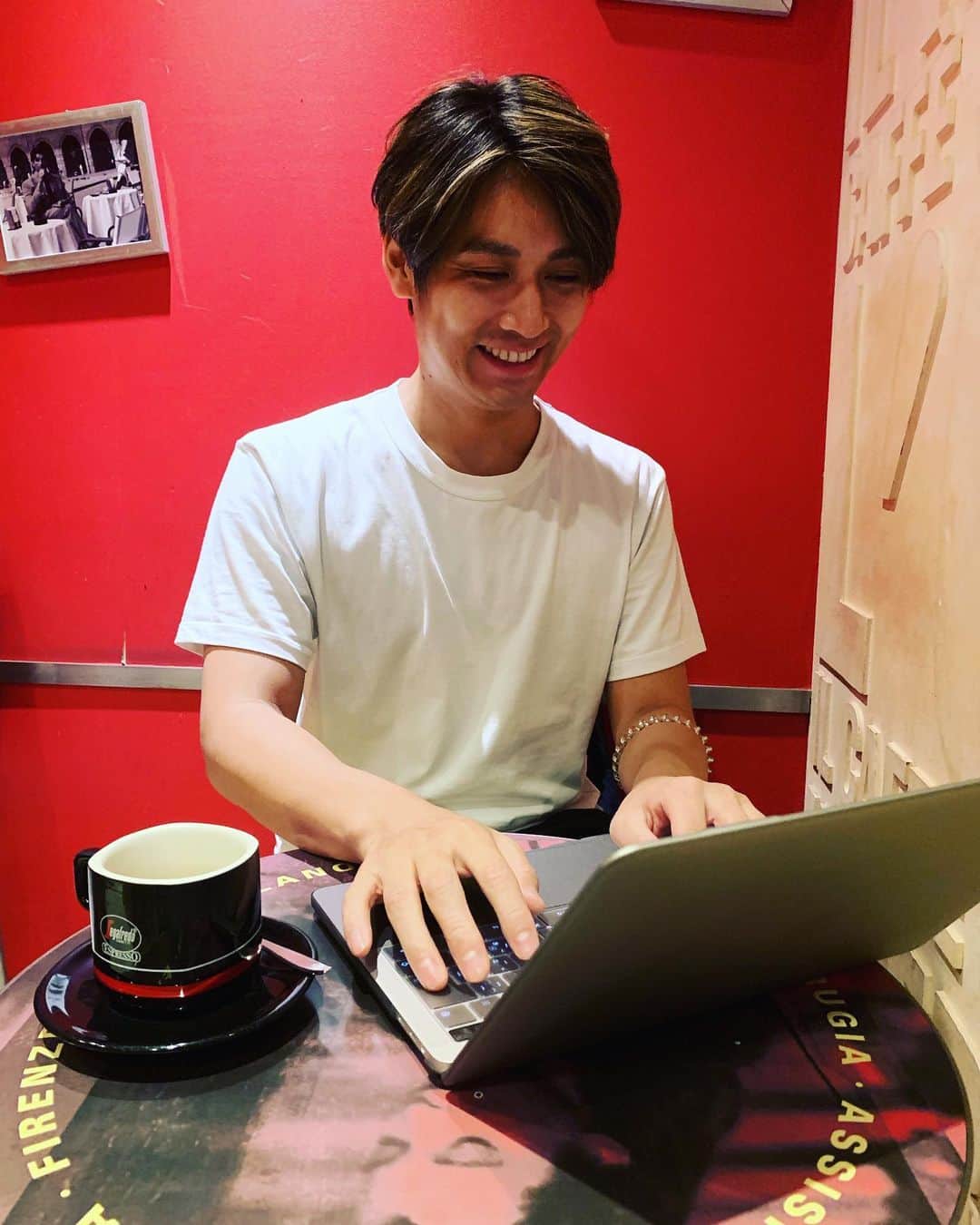 長田成哉のインスタグラム：「久々。たんおめ。 #おっさん #もっさん #木島 #崎本大海」
