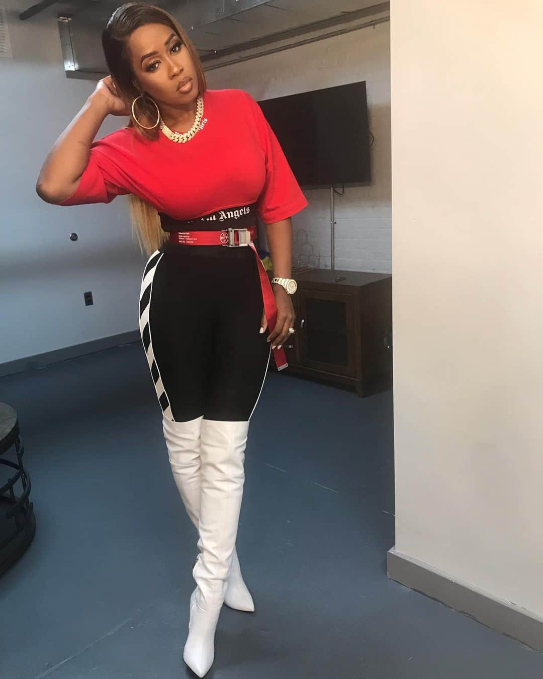 レミー・マーのインスタグラム：「Busy day but I got it all done🙏🏽 #RemyMa」