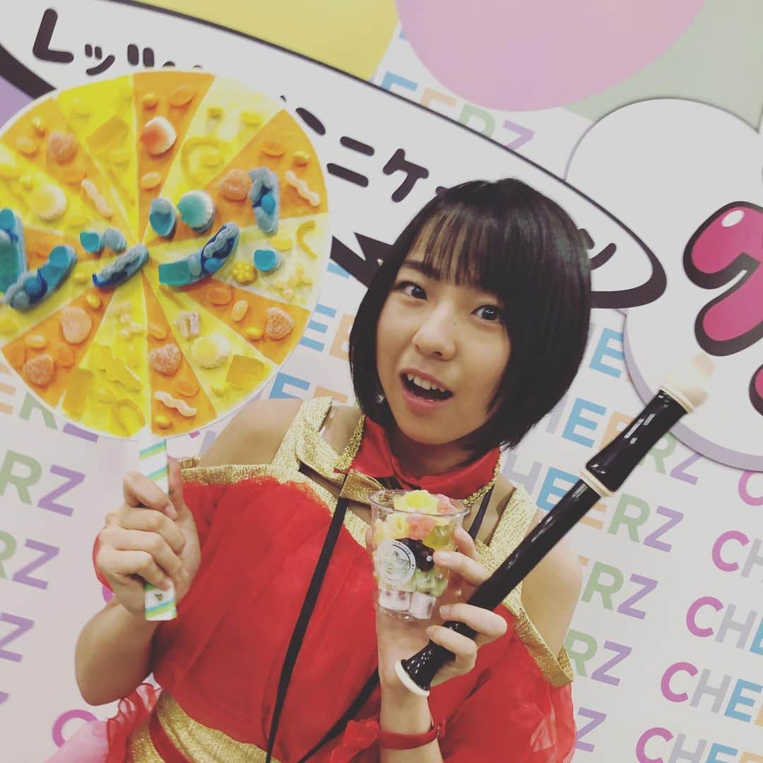 アップアップガールズ (仮)のインスタグラム：「グミやで！ #9月3日はグミの日 #グミの日 #アットジャムエキスポ  #アットジャムエキスポ2019 #アプガ2」