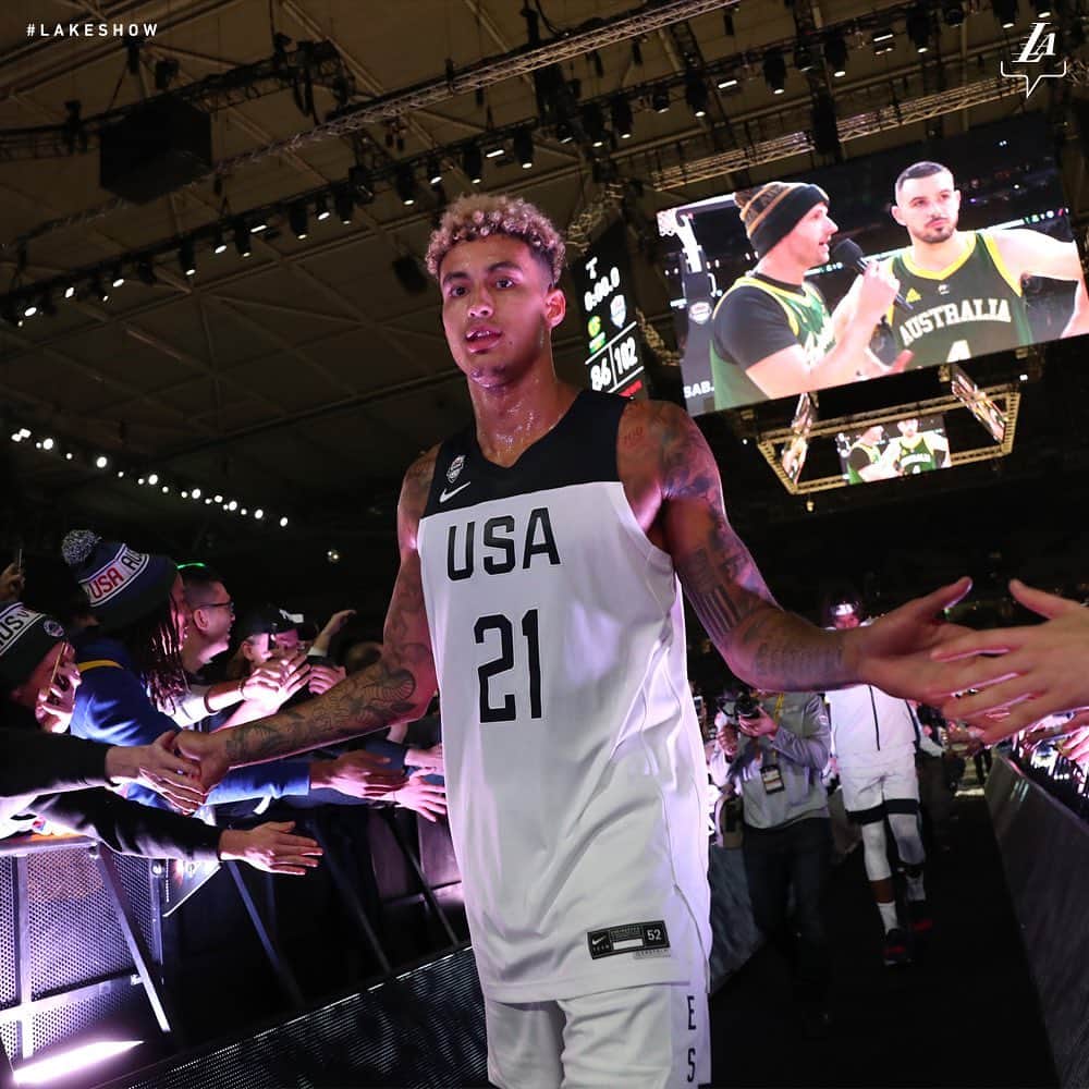 Los Angeles Lakersさんのインスタグラム写真 - (Los Angeles LakersInstagram)「International Kuz #LakeShow」8月24日 3時30分 - lakers