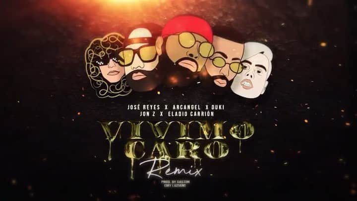 ホセ・レイエスのインスタグラム：「Pronto🚨🚨 #VivimoCaroRemix」