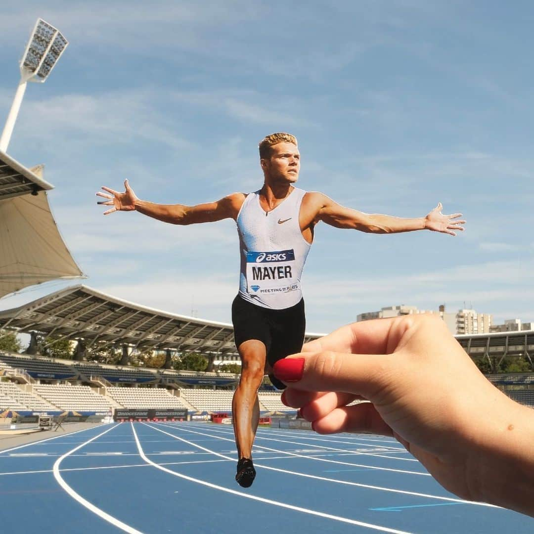 ケビン・マイヤーさんのインスタグラム写真 - (ケビン・マイヤーInstagram)「Rdv demain au @meetingparis pour réellement fouler la nouvelle piste du stade Charléty !  Au programme pour les decathlètes : Poids Longueur 110mH . @diamondleagueathletics」8月24日 3時52分 - mayer.deca