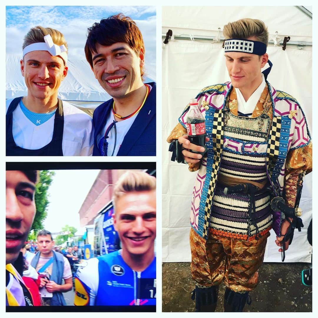 Saschaさんのインスタグラム写真 - (SaschaInstagram)「Danke #marcelkittel !!」8月24日 4時05分 - sascha348