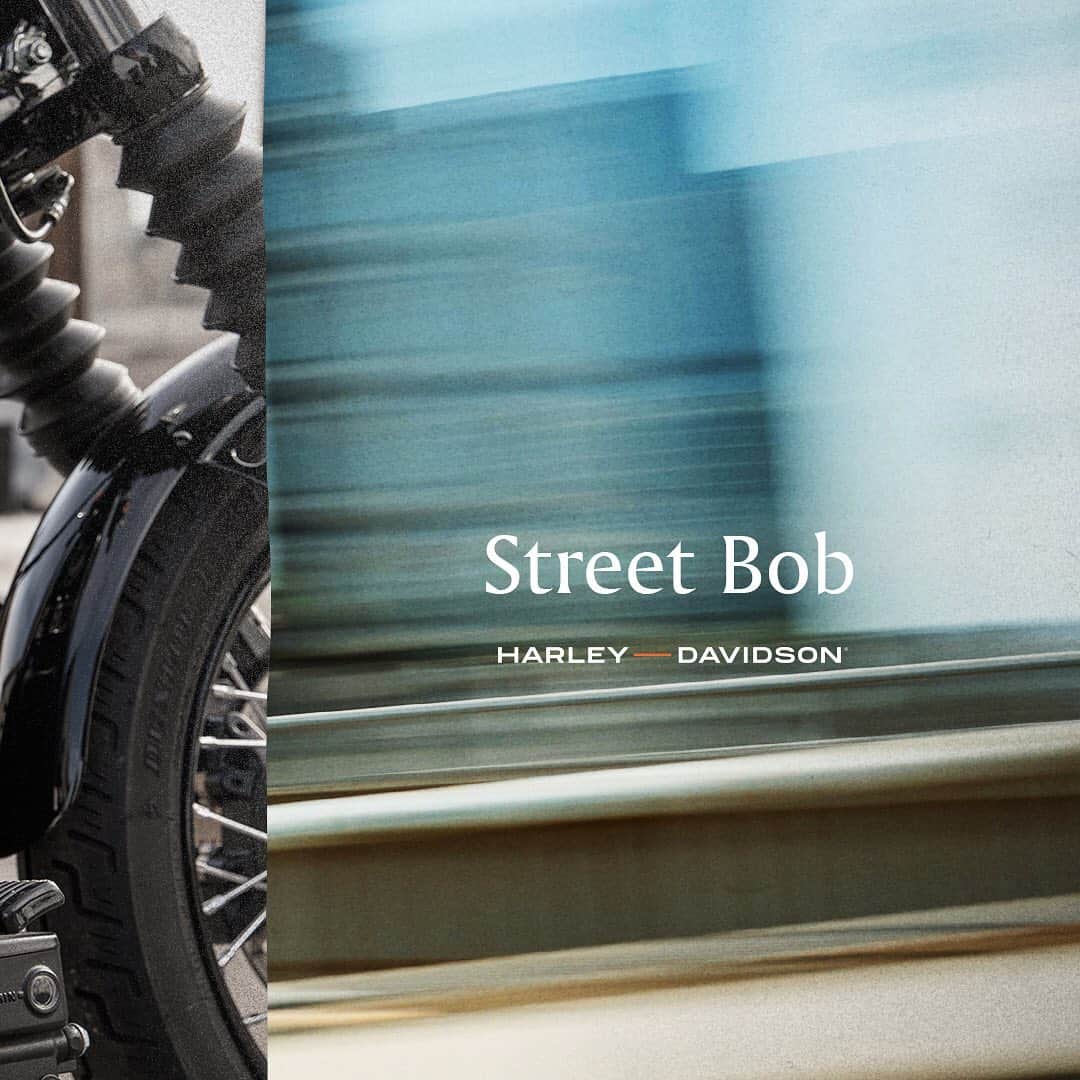 Harley-Davidsonさんのインスタグラム写真 - (Harley-DavidsonInstagram)「Wake up your senses on the stripped-down 2020 #StreetBob. More info at the link in our bio. #HarleyDavidson」8月24日 5時30分 - harleydavidson