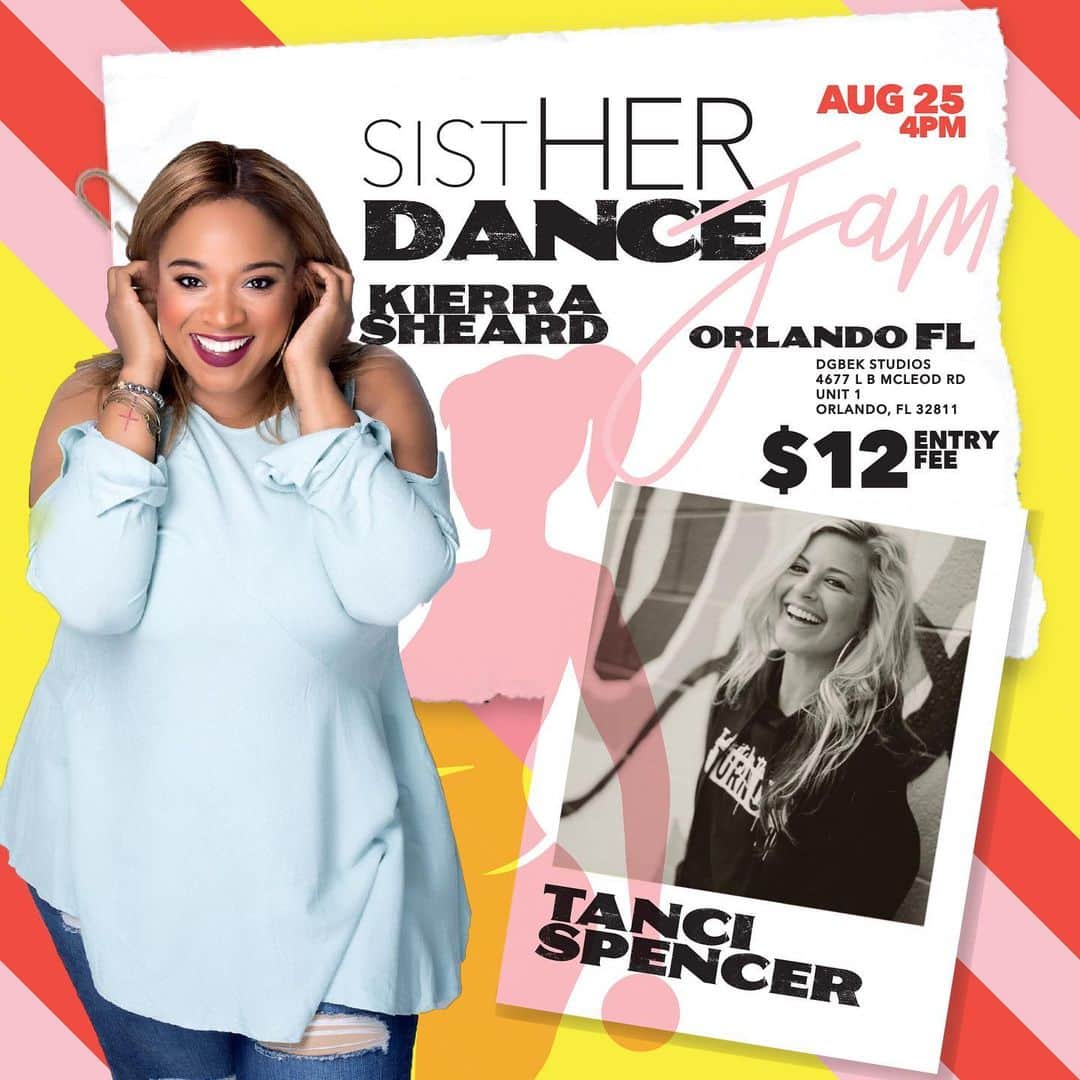 キエラ・キキ・シェアードさんのインスタグラム写真 - (キエラ・キキ・シェアードInstagram)「#Orlando #Florida i am so excited! My Sisthers and I from @sisthermentorship will be there this sunday! Come and dance with us! This’ll be fun! @turnupwithtanci is so much fun! Get ready!」8月24日 9時58分 - kierrasheard