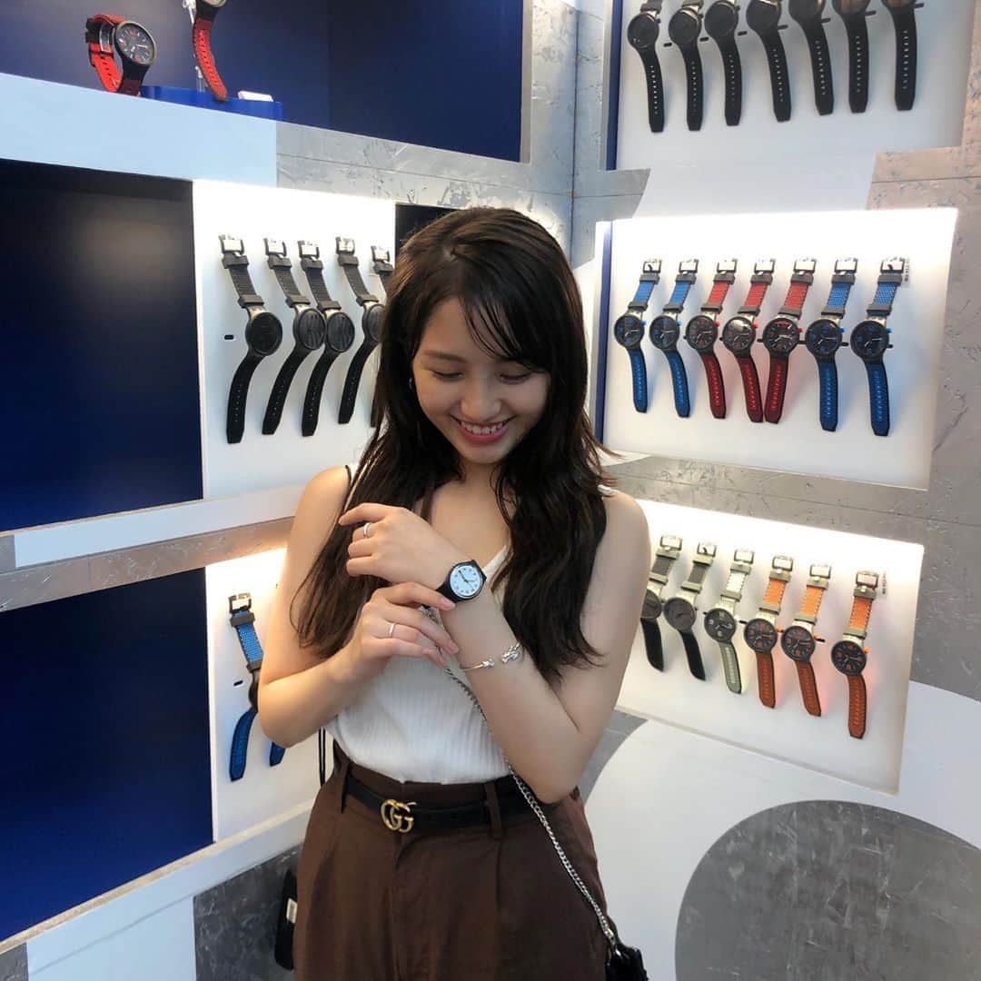 大和田南那さんのインスタグラム写真 - (大和田南那Instagram)「#SwatchBIGBOLD #SwatchHARAJUKU @swatch_jp」8月24日 19時50分 - nanaowada_official