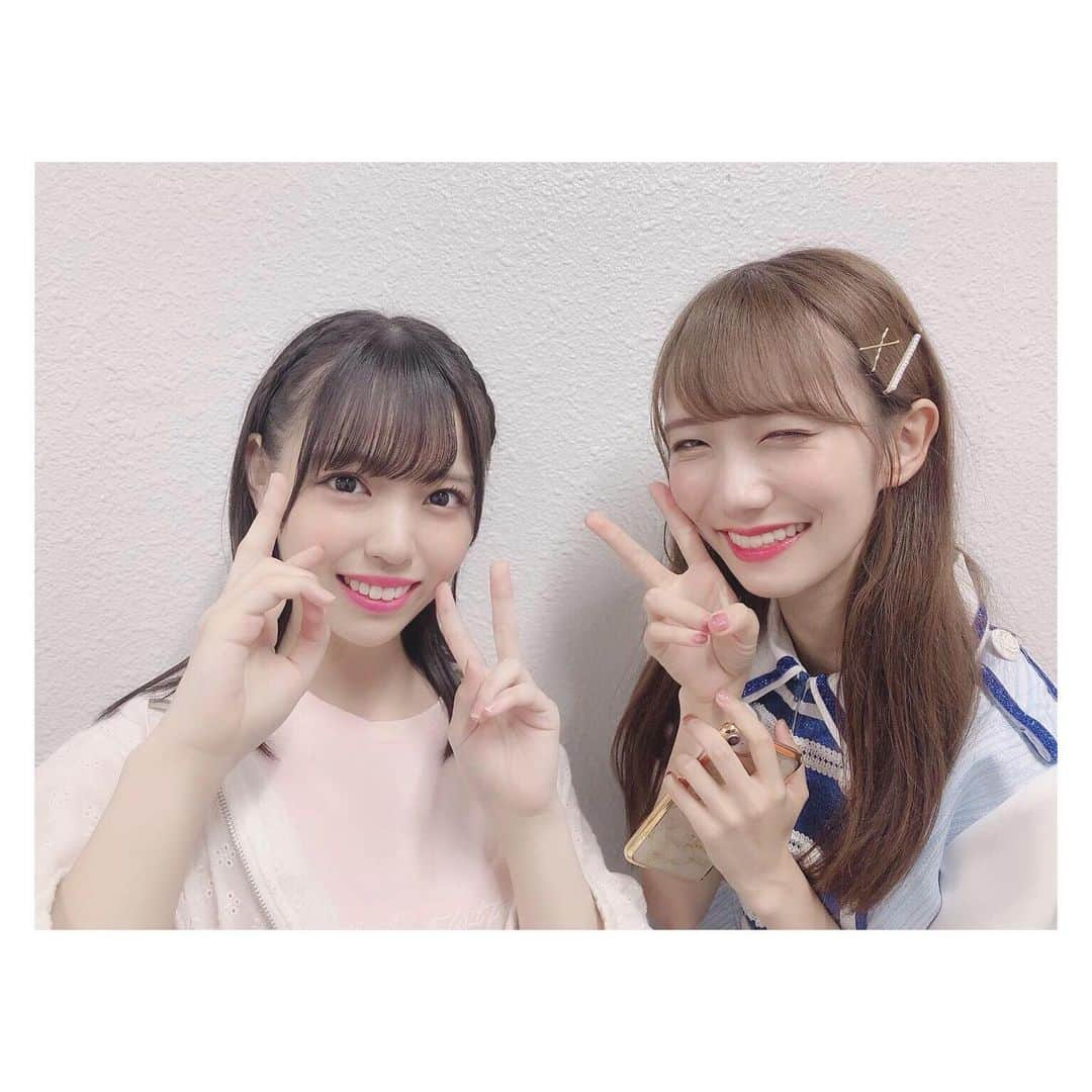 岩田陽菜さんのインスタグラム写真 - (岩田陽菜Instagram)「今日は #@jam 念願の #26時のマスカレイド の皆さんとお写真撮りました、、、😭😭😭😭✨✨✨✨🐟🐟🐟﻿ ﻿ 去年のTIFで一目惚れしてしまい、やっとお写真を一緒に撮ってくださいと言えました😭😭😭✨﻿ ﻿ 可愛すぎる、、大好きすぎる、、🤦‍♀️💖️﻿ ﻿ ありがとうございました！！！！🙇‍♀️﻿ ﻿ ﻿ そして #monogatari の #香山あむ さんとも撮れました！！❤️❤️﻿ ﻿ ダンスバキバキなのめちゃ好きで、お顔もめちゃ好きです☺️💕﻿ ﻿ 推しメンと撮れちゃうアイドルフェス神です。✨﻿ ﻿ ﻿ ﻿ #STU48 #岩田陽菜﻿ #来栖りん さん #江嶋綾恵梨 さん #森みはる さん #大門果琳 さん #吉井美優 さん﻿ #アイドル #顔面偏差値高すぎる  #かわいい #ファン」8月24日 20時57分 - hina_naso_stu48