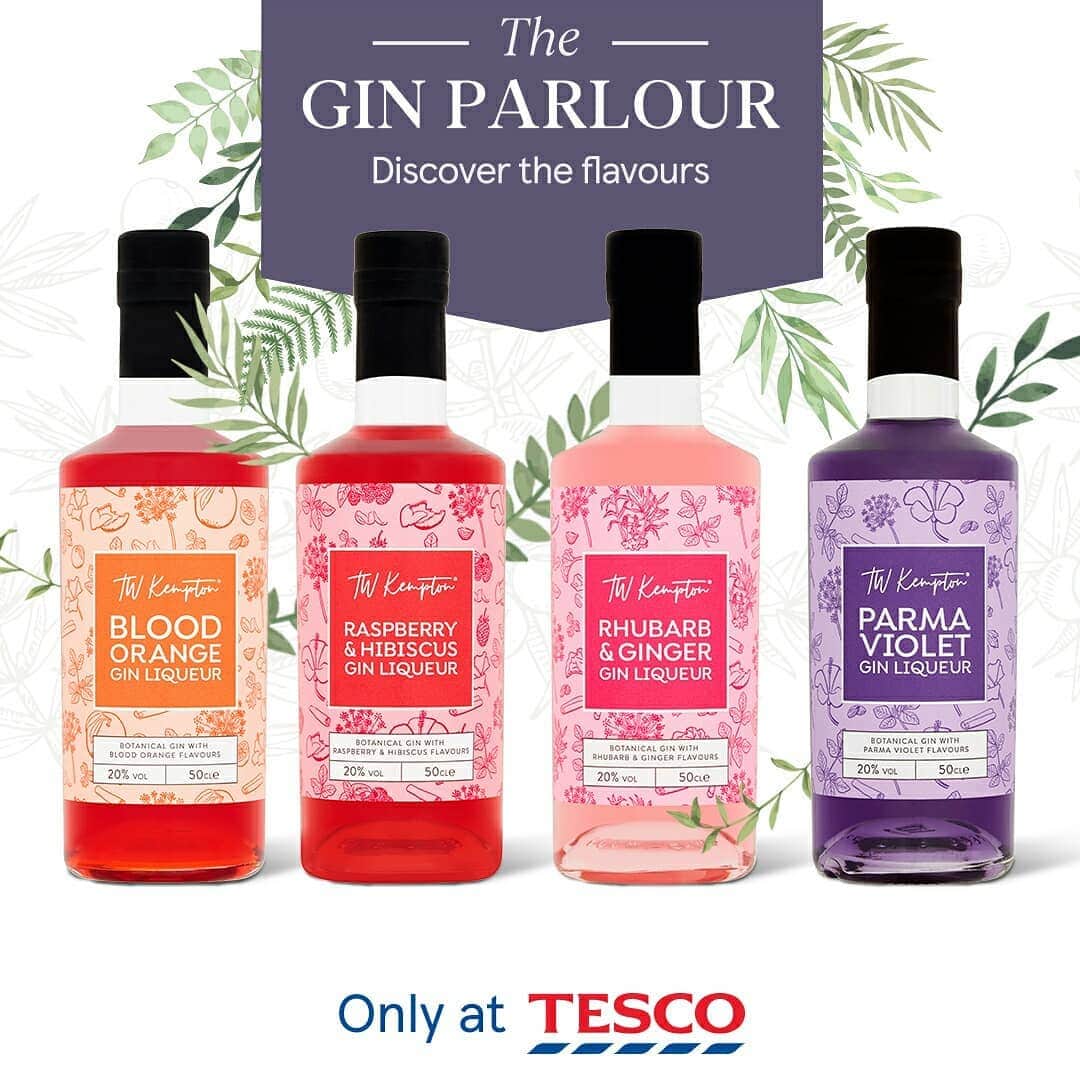 Tesco Food Officialさんのインスタグラム写真 - (Tesco Food OfficialInstagram)「It’s happy hour for gin lovers!  TW Kempton’s gin liqueurs blend that classic gin refreshment with out-of-the-ordinary flavours (swipe →). Head in-store now to pick your new favourite - or for all things gin, head to Tesco.com for our online gin parlour.  Drinkaware.co.uk 18+」8月24日 21時04分 - tescofood