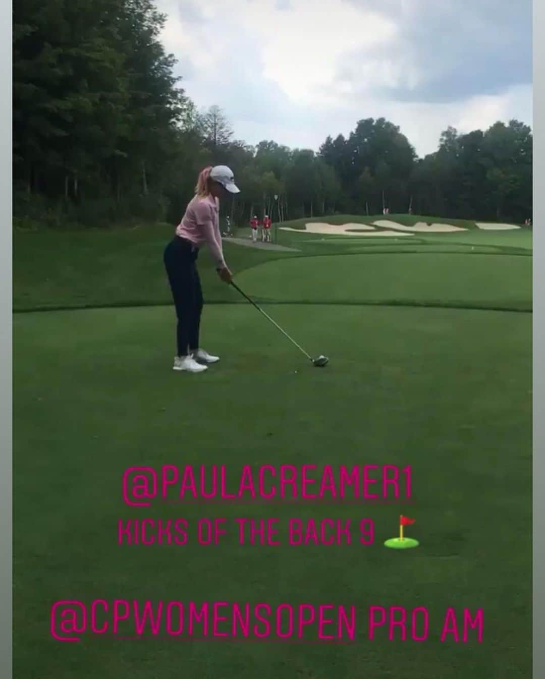 ポーラ・クリーマーさんのインスタグラム写真 - (ポーラ・クリーマーInstagram)「Thank you @cpwomensopen for bringing us to Ontario! @magnagolf you are a beautiful course and I hope we come back!! Thanks to the fans and all the volunteers. On to Portland. 🇨🇦❤️🇨🇦 #yesihadmyTimHortonsfix 😬 #gottoseesomeofmyfavoritepeople」8月24日 21時05分 - paulacreamer1