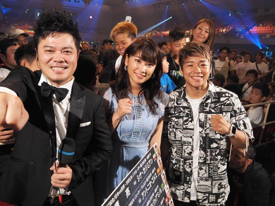 武尊さんのインスタグラム写真 - (武尊Instagram)「K-1大阪大会 盛り上がってた！ 最後は悔しかったけど 今日の大会見て更に気合い入りました。 1日でも早く復帰する為に 明日からまた頑張ろう！！」8月24日 21時10分 - k1takeru
