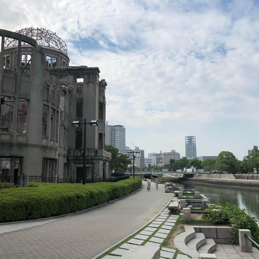 早見優さんのインスタグラム写真 - (早見優Instagram)「Praying for peace around the world #hiroshima  #peace #広島 #平和記念公園」8月24日 12時18分 - yuyuhayami