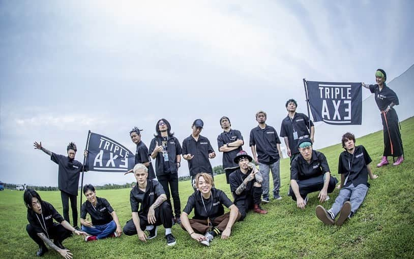 MAH さんのインスタグラム写真 - (MAH Instagram)「TRIPLE AXE TAKEOVER at WILD BUNCH FEST.2019  #SiM #coldrain #HEYSMITH #TAT2019  #wbfest  Photo @hayachinphoto」8月24日 16時29分 - mahfromsim