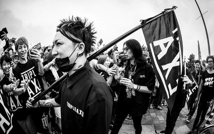 MAH さんのインスタグラム写真 - (MAH Instagram)「TRIPLE AXE TAKEOVER at WILD BUNCH FEST.2019  #SiM #coldrain #HEYSMITH #TAT2019  #wbfest  Photo @hayachinphoto」8月24日 16時29分 - mahfromsim