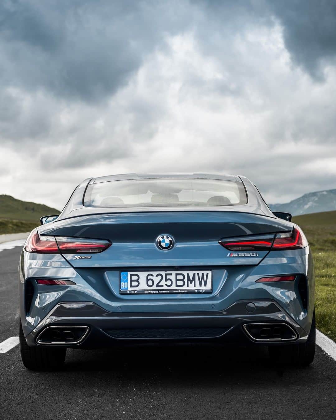 BMWのインスタグラム：「Shades of blue, in elegant competition. The BMW 8 Series Coupé. #THE8 #BMW #8Series #BMWrepost @danielmartinek.cz __ BMW M850i xDrive Coupé: Fuel consumption in l/100 km (combined): 10.0 – 9.9. CO2 emissions in g/km (combined): 227 – 224.  Acceleration (0-100 km/h): 3.7 s. Power: 390 kW, 530 hp, 750 Nm. Top speed (limited): 250 km/h. Paint finish shown: Barcelona Blue Metallic.  The values of fuel consumptions, CO2 emissions and energy consumptions shown were determined according to the European Regulation (EC) 715/2007 in the version applicable at the time of type approval. The figures refer to a vehicle with basic configuration in Germany and the range shown considers optional equipment and the different size of wheels and tires available on the selected model. The values of the vehicles are already based on the new WLTP regulation and are translated back into NEDC-equivalent values in order to ensure the comparison between the vehicles. [With respect to these vehicles, for vehicle related taxes or other duties based (at least inter alia) on CO2-emissions the CO2 values may differ to the values stated here.] The CO2 efficiency specifications are determined according to Directive 1999/94/EC and the European Regulation in its current version applicable. The values shown are based on the fuel consumption, CO2 values and energy consumptions according to the NEDC cycle for the classification. Further information on official fuel consumption figures and specific CO2 emission values of new passenger cars is included in the following guideline: 'Leitfaden über den Kraftstoffverbrauch, die CO2-Emissionen und den Stromverbrauch neuer Personenkraftwagen' (Guide to the fuel economy, CO2 emissions and electric power consumption of new passenger cars), which can be obtained free of charge from all dealerships, from Deutsche Automobil Treuhand GmbH (DAT), Hellmuth-Hirth-Str. 1, 73760 Ostfildern-Scharnhausen and at https://www.dat.de/co2/.」