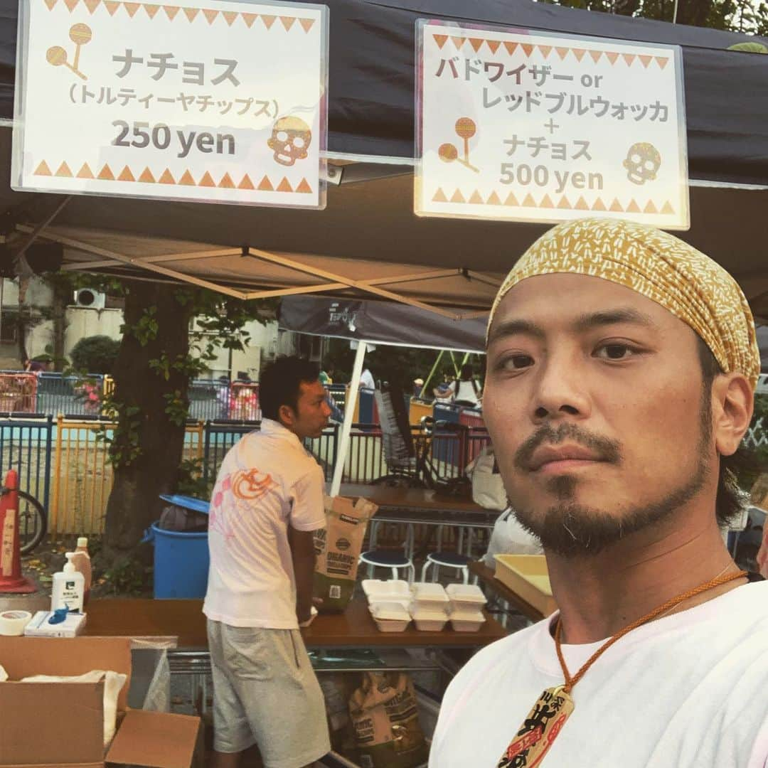 光永亮太さんのインスタグラム写真 - (光永亮太Instagram)「今日はナチョス売り。  #深川 #盆踊り #睦会 #誰がドンタコスやねん」8月24日 18時04分 - mitsunagaryota