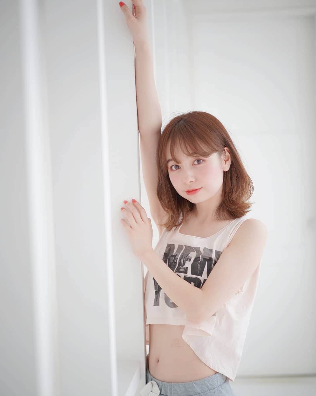 伊藤美羽さんのインスタグラム写真 - (伊藤美羽Instagram)「. いつもピンクのメイクばっかり😂 💗💗」8月24日 19時22分 - miumiu.1230