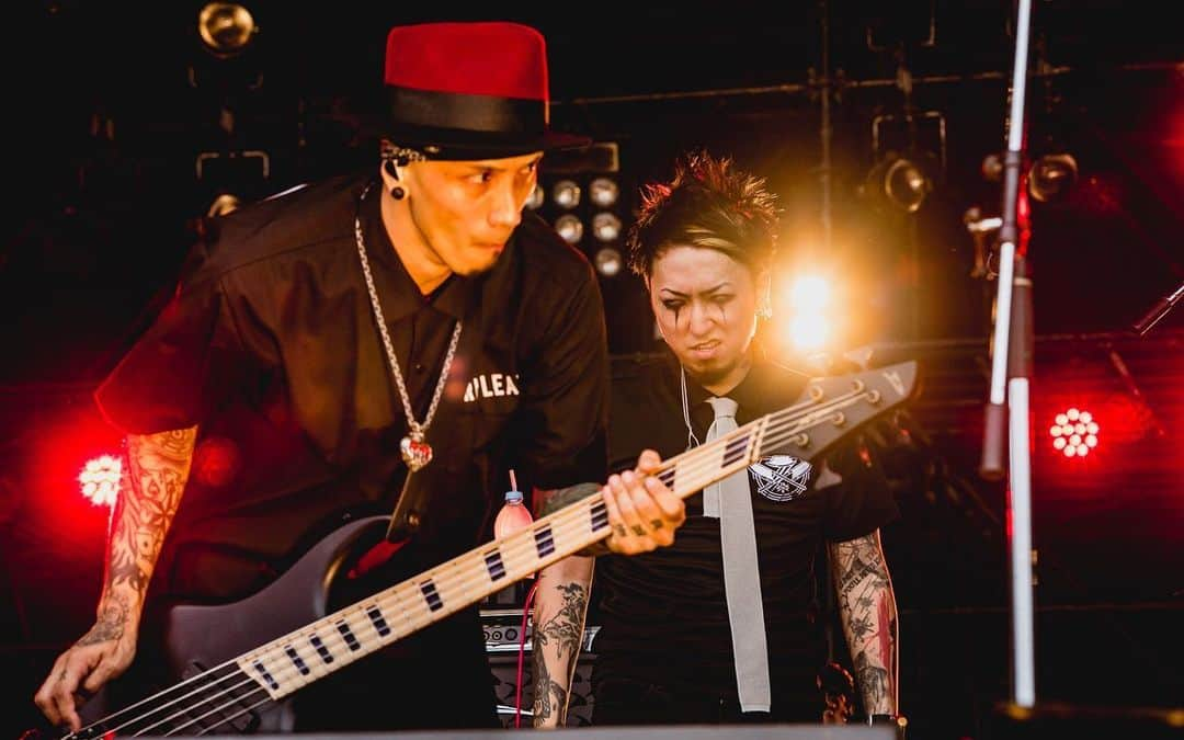 MAH さんのインスタグラム写真 - (MAH Instagram)「TRIPLE AXE TAKEOVER at WILD BUNCH FEST.2019  #SiM #coldrain #HEYSMITH #TAT2019  #wbfest  Photo @yamada_mphoto」8月24日 19時18分 - mahfromsim