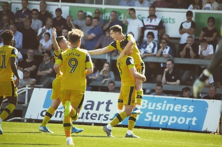 ベン・ウッドバーンのインスタグラム：「Disappointing result today but happy to get my first goal of the season for @oufcofficial」