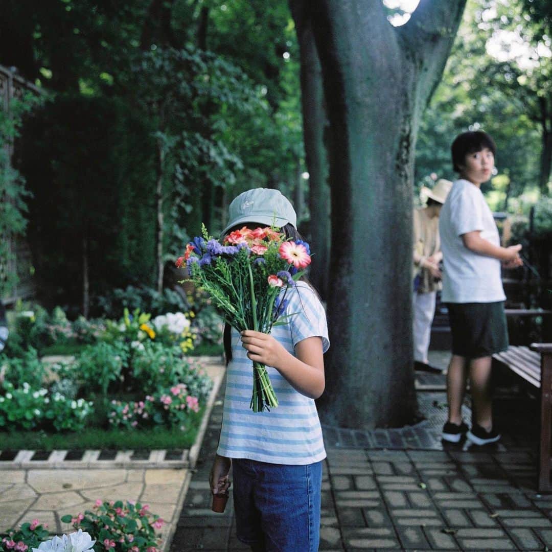 小宮山桂のインスタグラム：「#rolleiflex35#fPRO400H#lightroom」