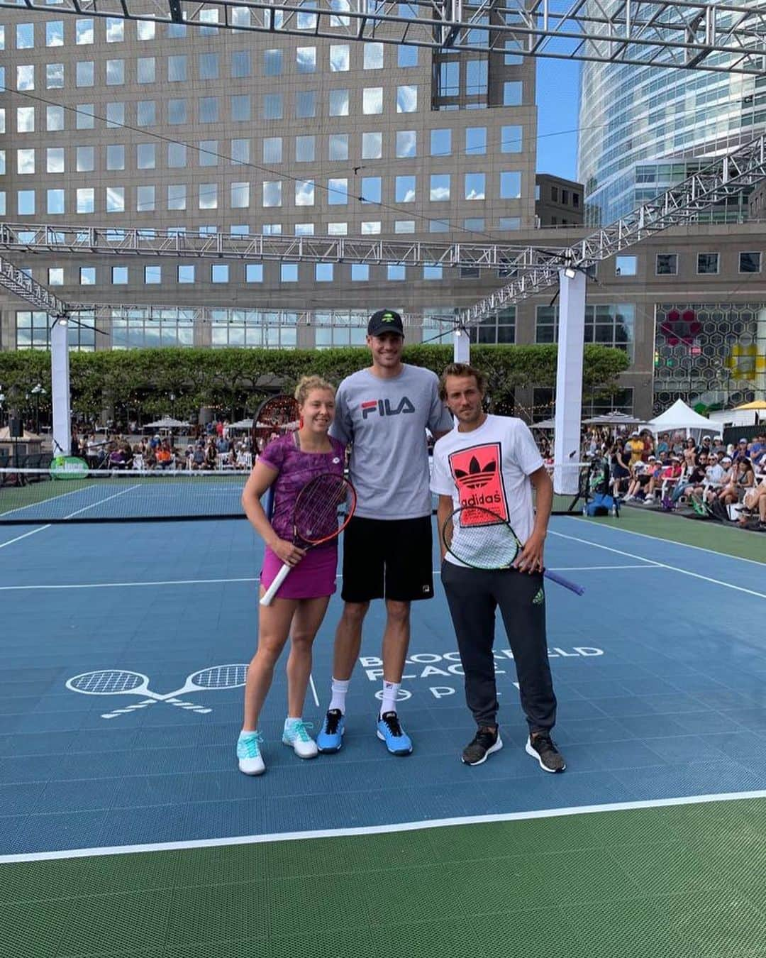 リュカ・プイユさんのインスタグラム写真 - (リュカ・プイユInstagram)「A very nice moment at @bfplny ! Thanks @princesports for the #LiveTheTour Pro-AM Celebrity Exhibition. 🙏🏻🙌🏻👊🏻」8月25日 6時20分 - lucaspouille