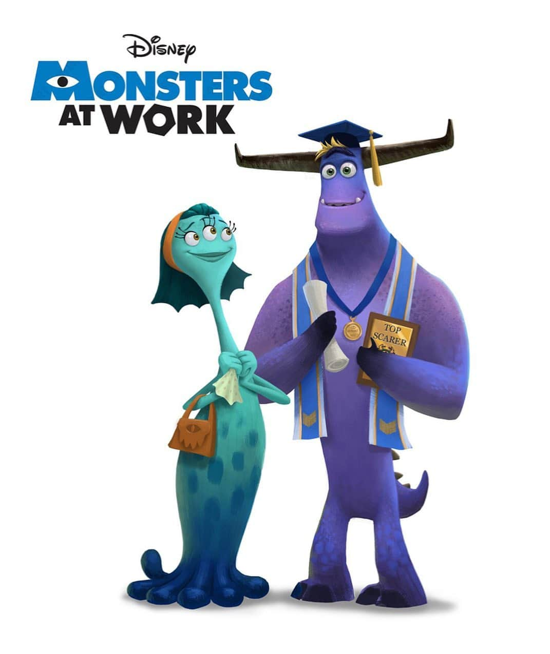 ベン・フェルドマンさんのインスタグラム写真 - (ベン・フェルドマンInstagram)「Fortunately for you, #MonstersAtWork will be animated.  #disneyplus」8月25日 6時23分 - benmfeldman