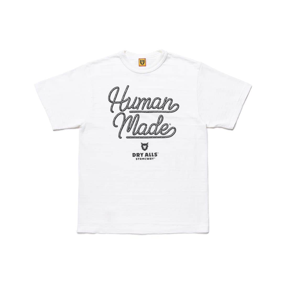HUMAN MADEさんのインスタグラム写真 - (HUMAN MADEInstagram)「"NEW T SHIRTS" now available in store and online. www.humanmade.jp﻿ ﻿ ムラスラブ糸を使用した丸胴ボディの定番Tシャツです。 オリジナルのグラフィックが特徴です。﻿ Our classic t-shirt in heavy cotton with seamless body.」8月24日 21時51分 - humanmade