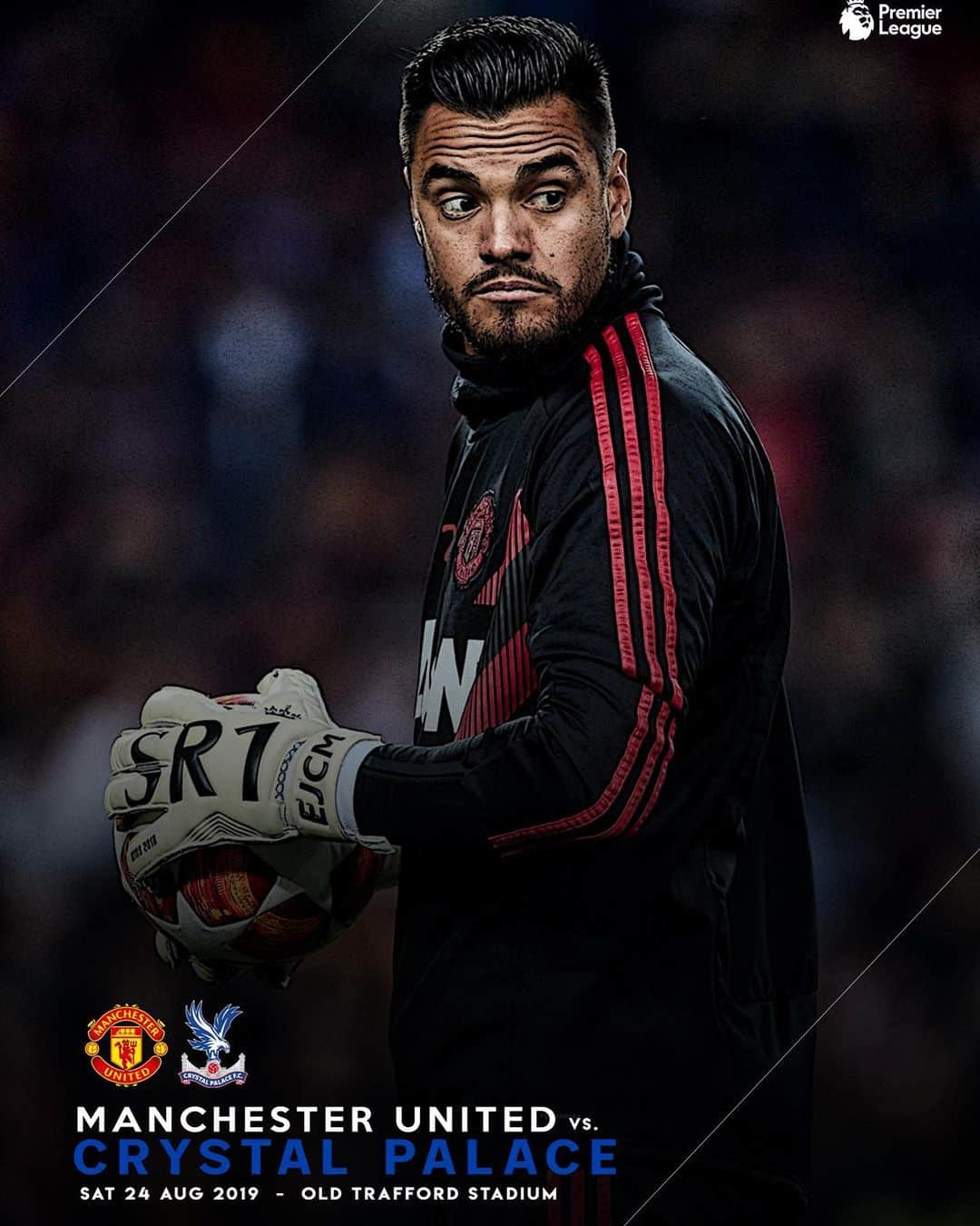 のインスタグラム：「Día de juego! Vamos! Match day! Let’s go!  @manchesterunited @premierleague」