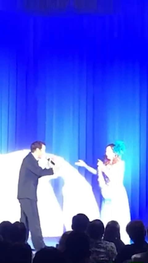 荒牧陽子のインスタグラム：「♪見上げてごらん夜の星を」