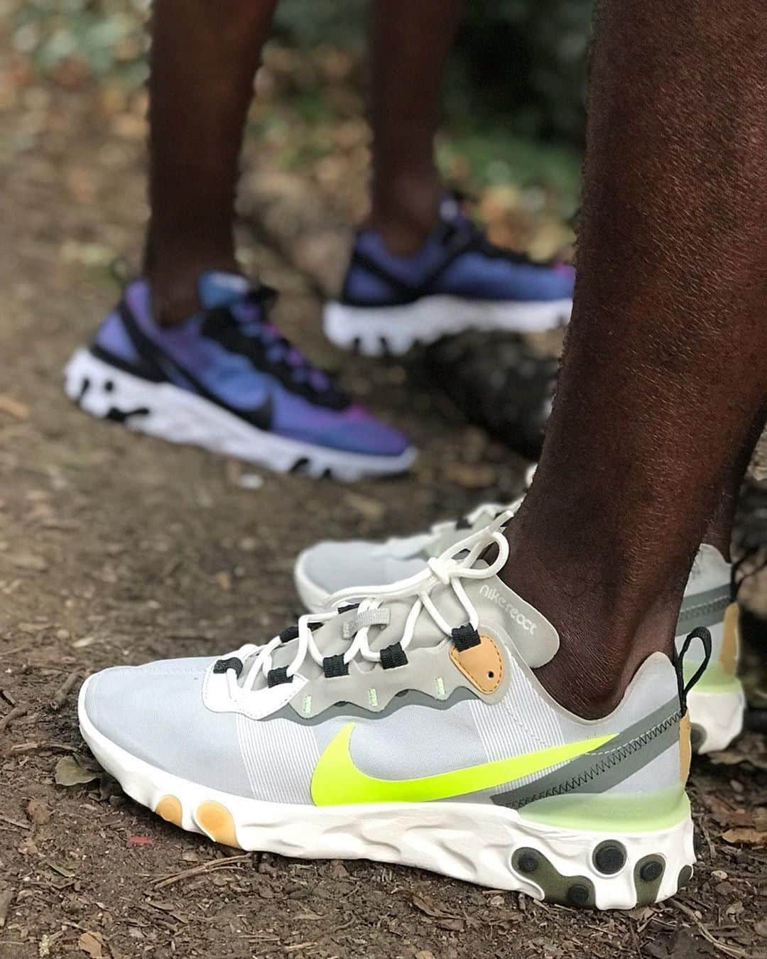 FOOTASYLUMさんのインスタグラム写真 - (FOOTASYLUMInstagram)「The @_twingram doubling up on the @nikesportswear React Element 55. Make sure you tag us in your pictures for a chance to be featured. #footasylum #nike #reactelement55」8月24日 23時00分 - footasylum