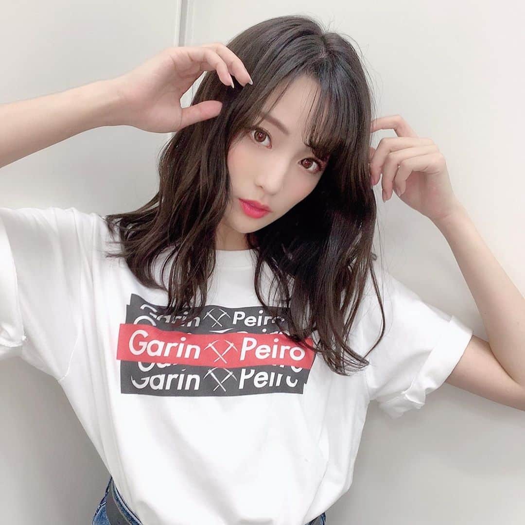 志田友美（ゆうみん）のインスタグラム：「ここのTシャツ全部かわええやん🤢❤️ #ootd #japanesegirl #todayscode  #garinpeiro #ガリンペイロ」